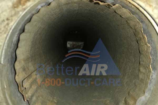 Air Duct - AFTER Cleaning - Westwood, MA