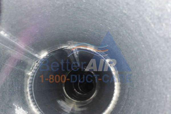 Better Air - AFTER: Clean and risk-free dryer duct