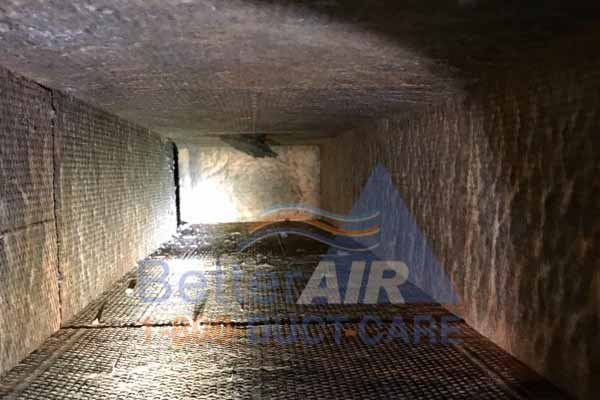 Better Air - Customer's Air Duct  - After Cleaning - New Haven, CT