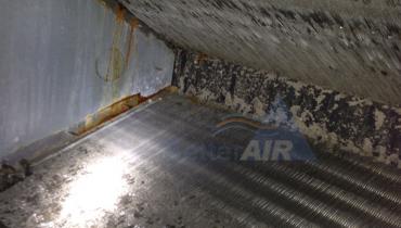 BEFORE COIL CLEANING PERFORMED BY BETTER AIR