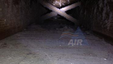 BEFORE - HVAC Air Duct Cleaning