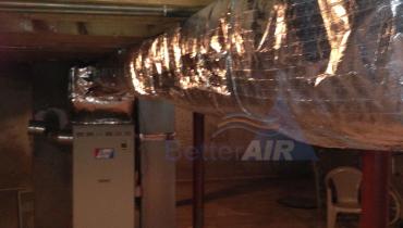 AFTER - Air Duct Insulation